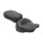Mustang 2-p wide touring vintage seat plain black