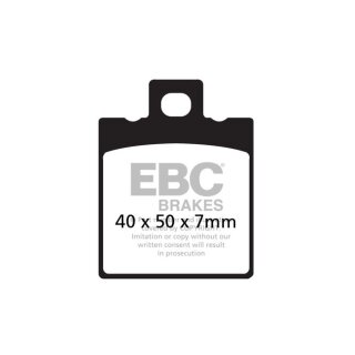 EBC V-pad Semi Sintered brake pads