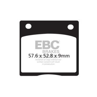 EBC V-pad Semi Sintered brake pads
