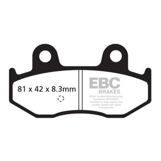 EBC brake pads
