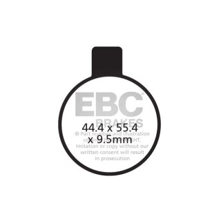 EBC Organic brake pads