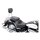 Mustang 2-p wide touring vintage seat plain black