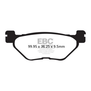 EBC V-pad Semi Sintered brake pads