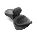 Mustang 2-p wide touring vintage seat plain black
