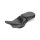 Mustang 1 piece 2-up wide touring vintage seat plain black