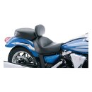Mustang 2-p wide touring vintage seat plain black