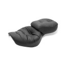 Mustang 1-piece 2-up wide touring regal seat plain black