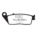 EBC V-pad Semi Sintered brake pads