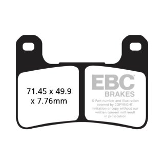 EBC Double-H Sintered brake pads