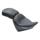 Mustang vintage wide touring solo seat plain black
