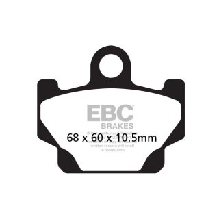 EBC Organic brake pads