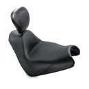 Mustang 2-p vintage sport touring seat plain black