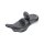 Mustang 1 piece 2-up wide touring vintage seat plain black