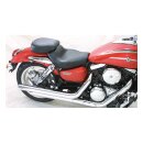 Mustang 2-p sport touring vintage seat plain black