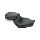 Mustang 2-p sport touring vintage seat plain black