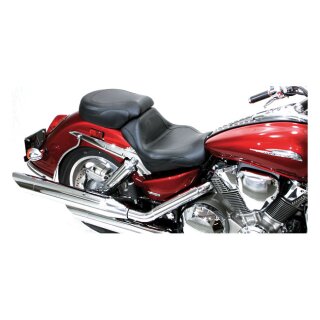 Mustang 2-p vintage sport touring seat plain black