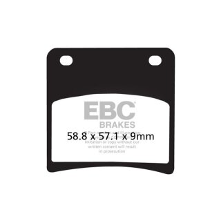 EBC V-pad Semi Sintered brake pads