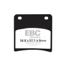 EBC V-pad Semi Sintered brake pads