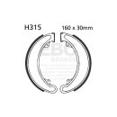 EBC plain brake shoes