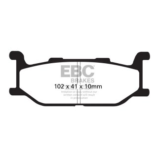 EBC V-pad Semi Sintered brake pads