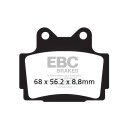 EBC V-pad Semi Sintered brake pads