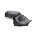 Mustang 2-p wide touring vintage seat plain black