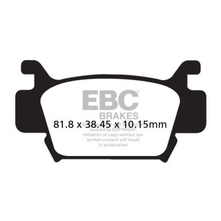 EBC Sintered brake pads