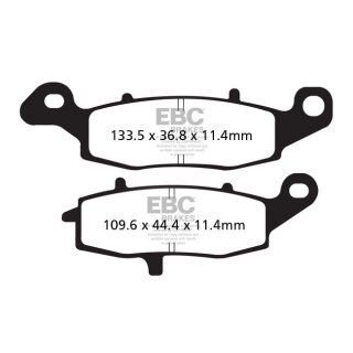 EBC V-pad Semi Sintered brake pads