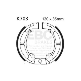 EBC brake pads