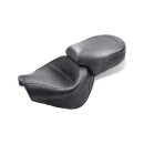 Mustang 2-p wide touring vintage seat plain black