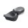 Mustang 2-p wide touring vintage seat plain black