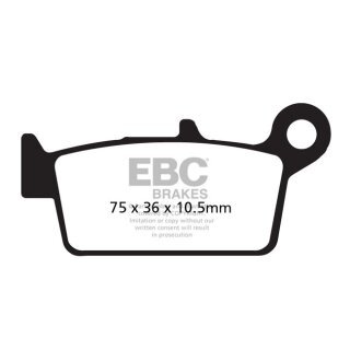 EBC Sintered brake pads