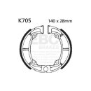 EBC plain brake shoes