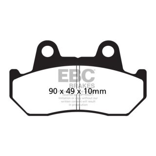 EBC V-pad Semi Sintered brake pads