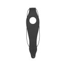 Mustang tank bib plain black