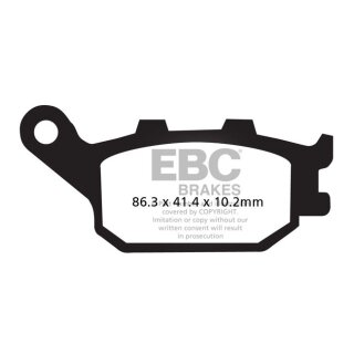 EBC V-pad Semi Sintered brake pads