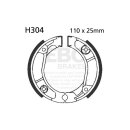 EBC plain brake shoes