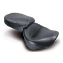 Mustang 2-p wide touring vintage seat plain black