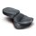 Mustang 2-p wide touring vintage seat plain black