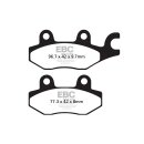 EBC Carbon X / TT series brake pads