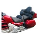 Mustang 1-piece 2-up touring seat heated plain black