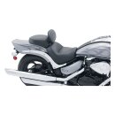 Mustang 2-p wide touring vintage seat plain black