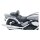 Mustang 2-p wide touring vintage seat plain black