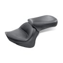 Mustang 2-p wide touring vintage seat plain black