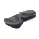Mustang 2-p wide touring vintage seat plain black