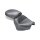 Mustang 2-p wide touring vintage seat plain black