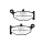 EBC V-pad Semi Sintered brake pads