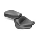 Mustang 2-p wide touring vintage seat plain black