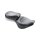 Mustang 1 piece 2-up wide touring vintage seat plain black