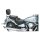 Mustang 2-p wide touring vintage seat plain black